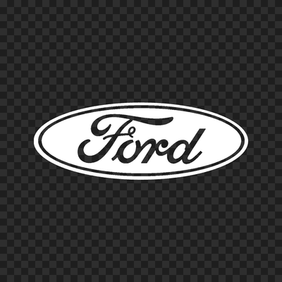 Ford white logo