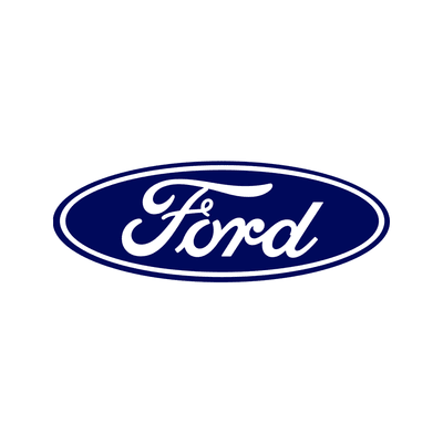 Ford logo on white background