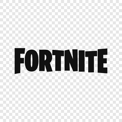 Fortnite black logo