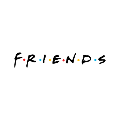 Friends logo on white background
