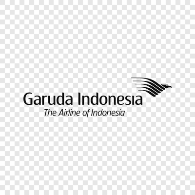 Garuda Indonesia black logo