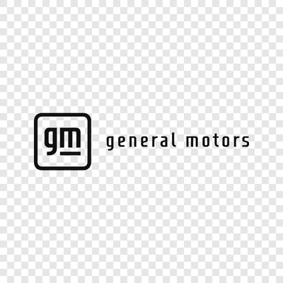 General Motors black logo