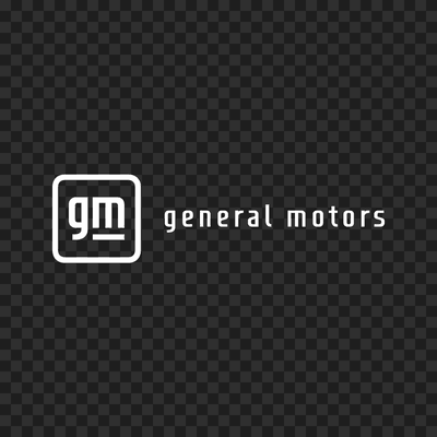 General Motors white logo