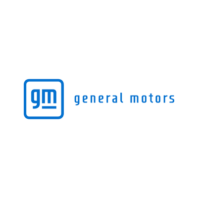 General Motors logo on white background