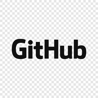 GitHub black logo