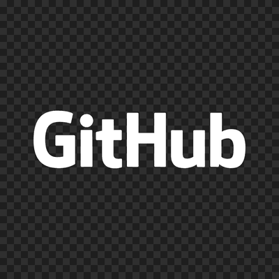 GitHub white logo