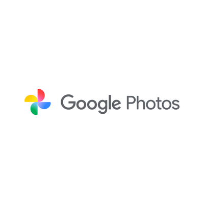 Logo Google Photos latar putih