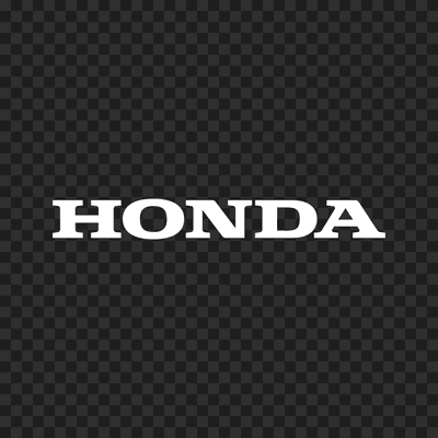 Honda white logo
