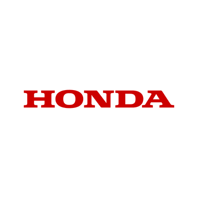 Honda logo on white background
