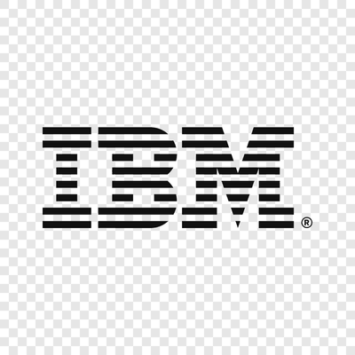 IBM black logo