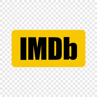 IMDb logo transparent PNG