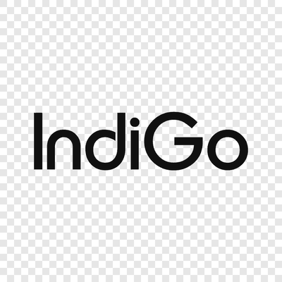 IndiGo black logo