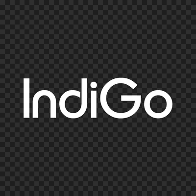 IndiGo white logo