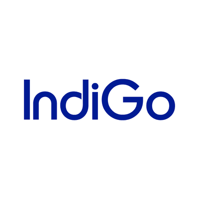 IndiGo logo on white background