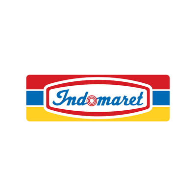 Indomaret logo on white background