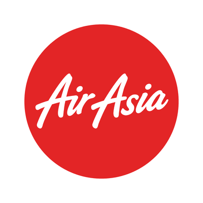 Indonesia AirAsia logo on white background