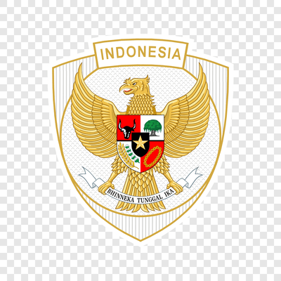 Logo Tim nasional sepak bola Indonesia PNG transparan