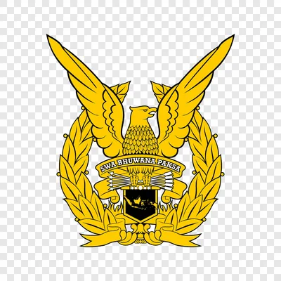 Indonesian Air Force logo transparent PNG