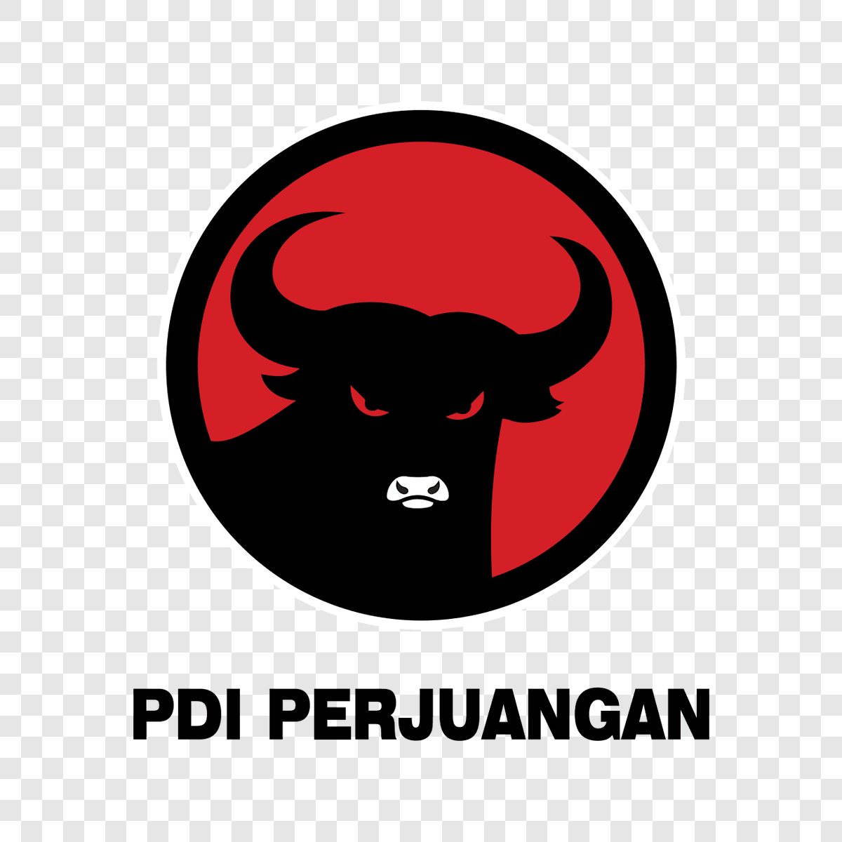 Indonesian Democratic Party – Struggle logo transparent PNG