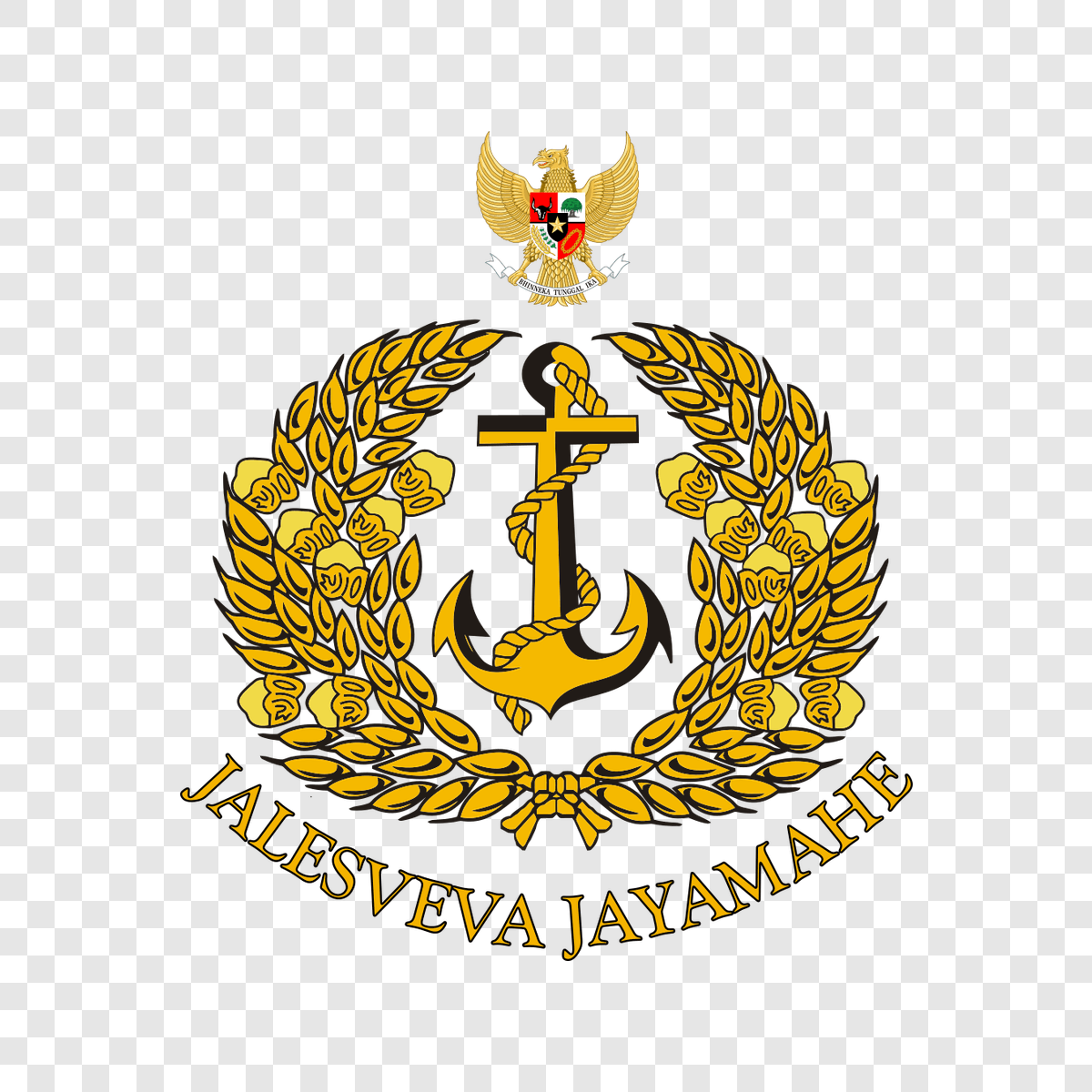 Logo Tentara Nasional Indonesia Angkatan Laut PNG transparan