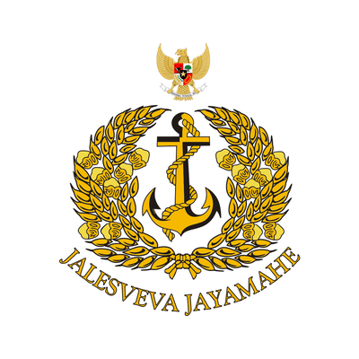 Logo Tentara Nasional Indonesia Angkatan Laut latar putih
