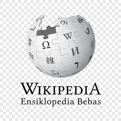 Indonesian Wikipedia logo transparent PNG