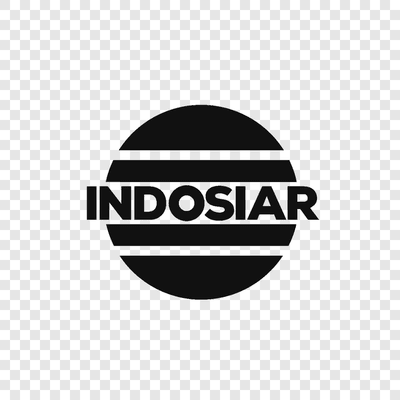 Indosiar black logo