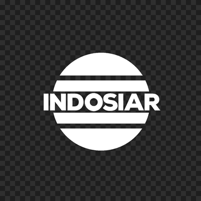 Indosiar white logo