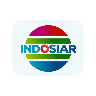Indosiar logo on white background