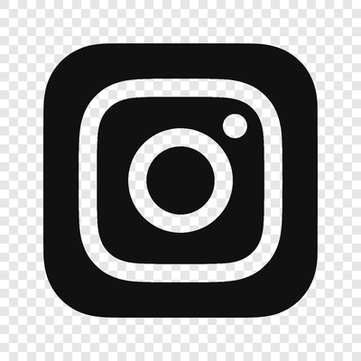 Instagram black logo