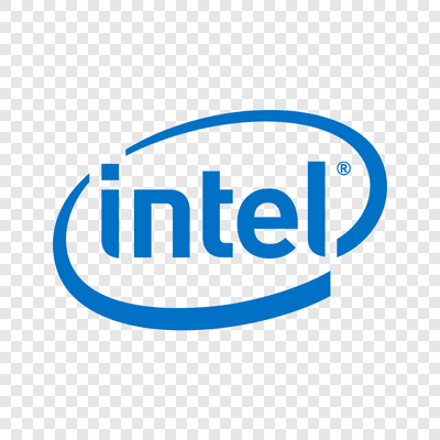 Intel logo 2006–2020