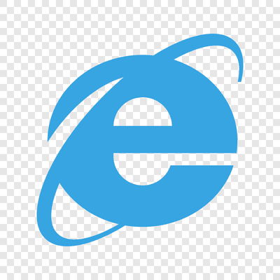 Internet Explorer logo 1997–1999
