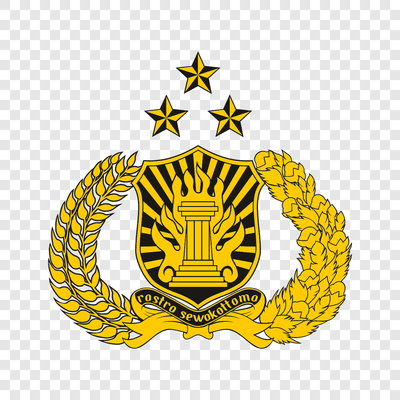 Logo Kepolisian Negara Republik Indonesia PNG transparan