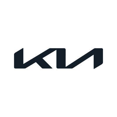 Kia logo on white background