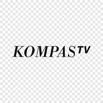 Kompas TV black logo