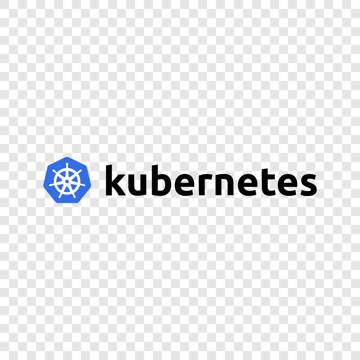 Kubernetes logo transparent PNG