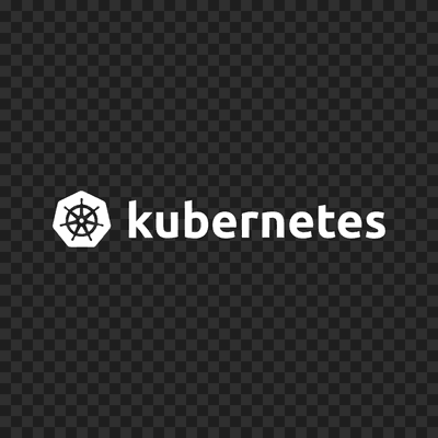 Kubernetes white logo