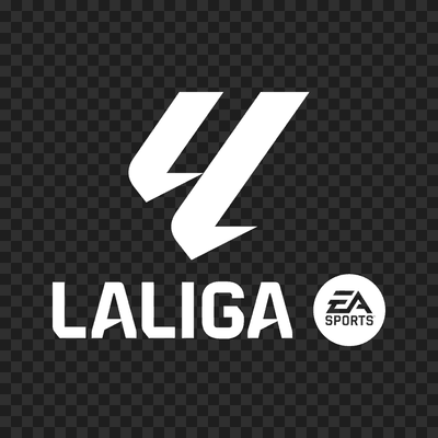 La Liga white logo