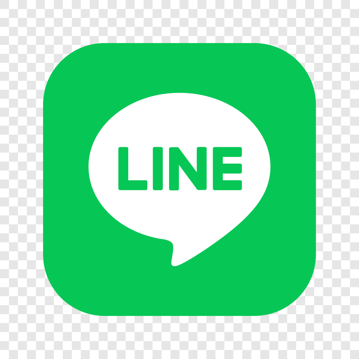 LINE logo transparent PNG