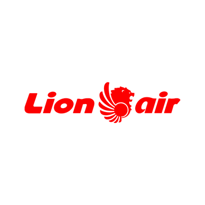 Lion Air logo on white background
