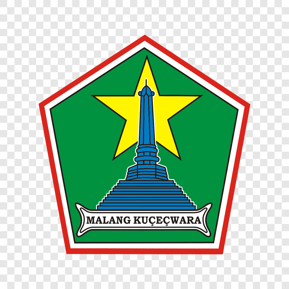 Malang City logo transparent PNG