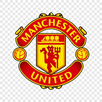 Manchester United logo transparent PNG