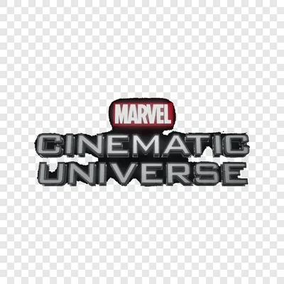 Marvel Cinematic Universe logo transparent PNG