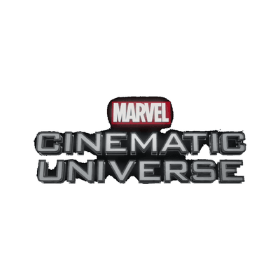 Marvel Cinematic Universe logo on white background