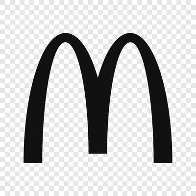 Logo McDonald's hitam