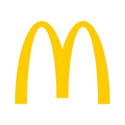 Logo McDonald's latar putih