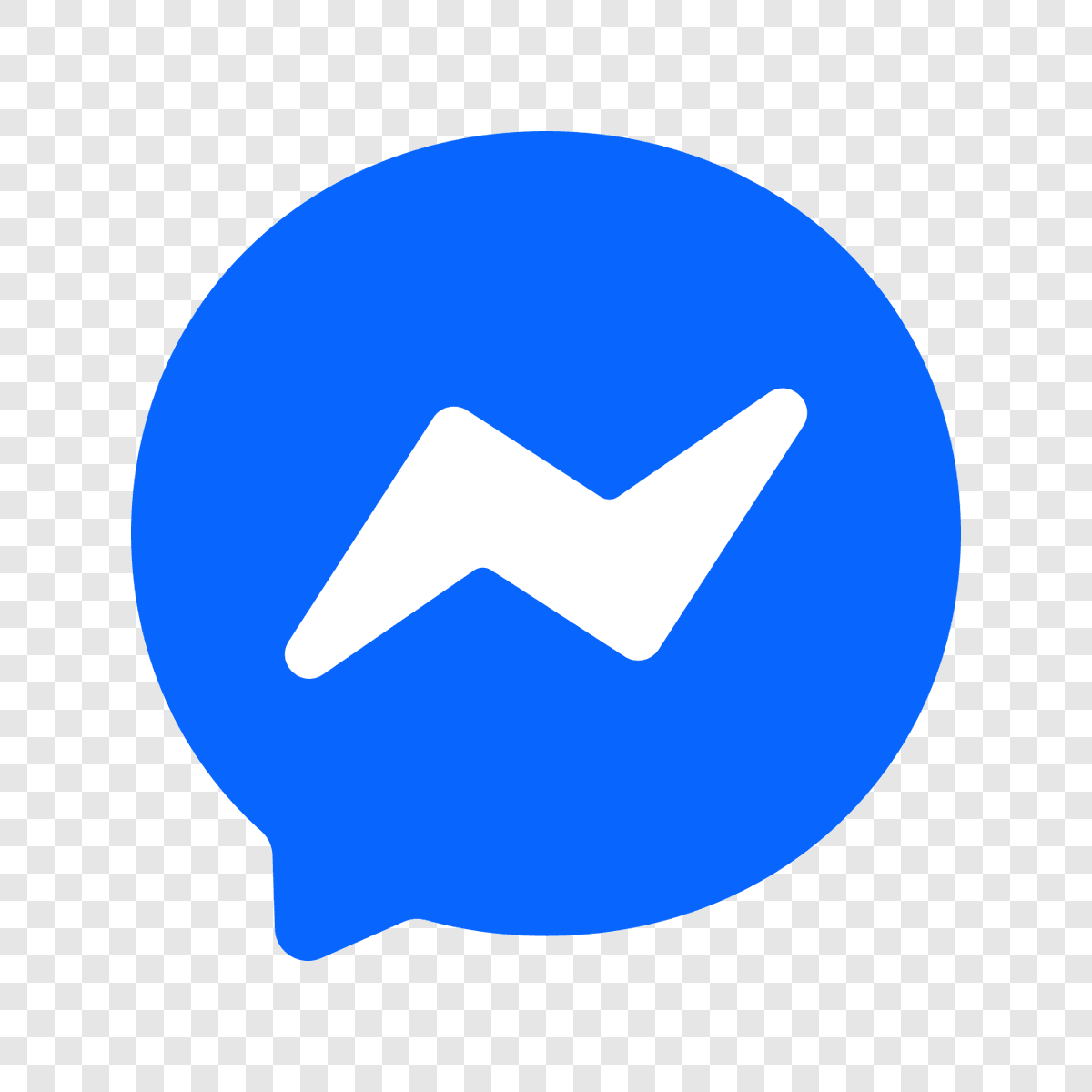 Logo Messenger PNG transparan