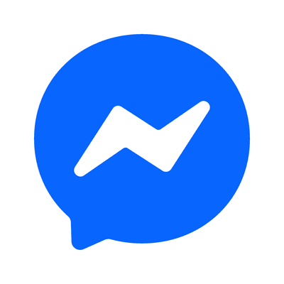 Logo Messenger latar putih
