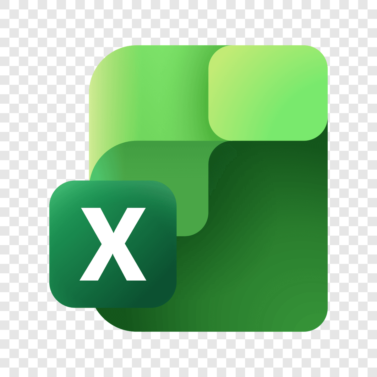 Microsoft Excel logo transparent PNG