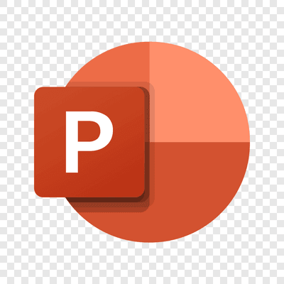 Microsoft PowerPoint logo 2019–2025